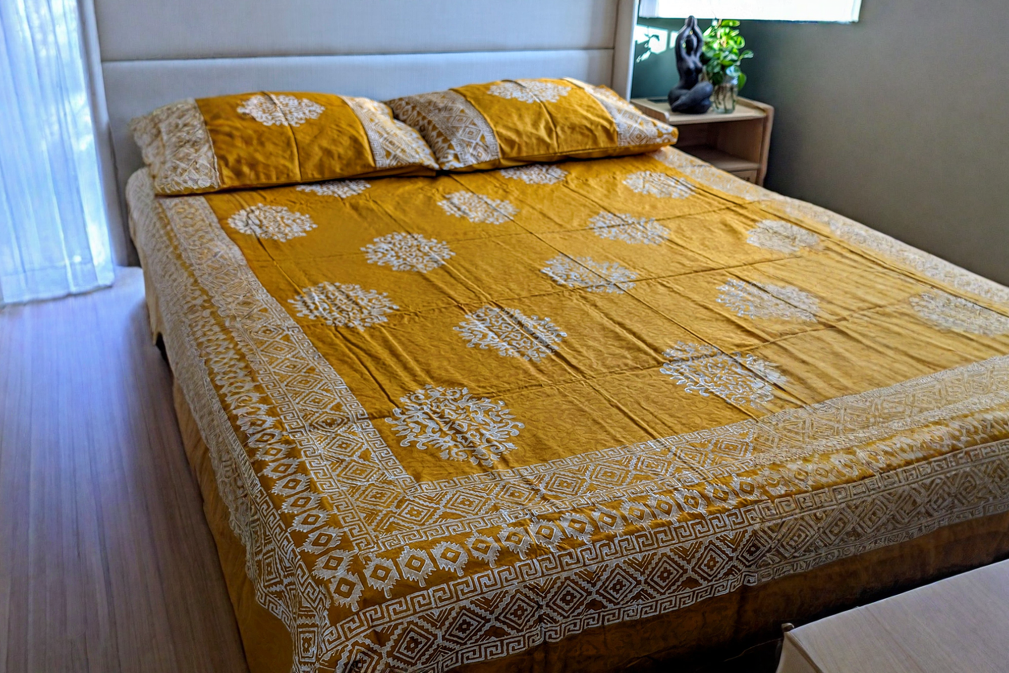 Block-printed Cotton Beddings