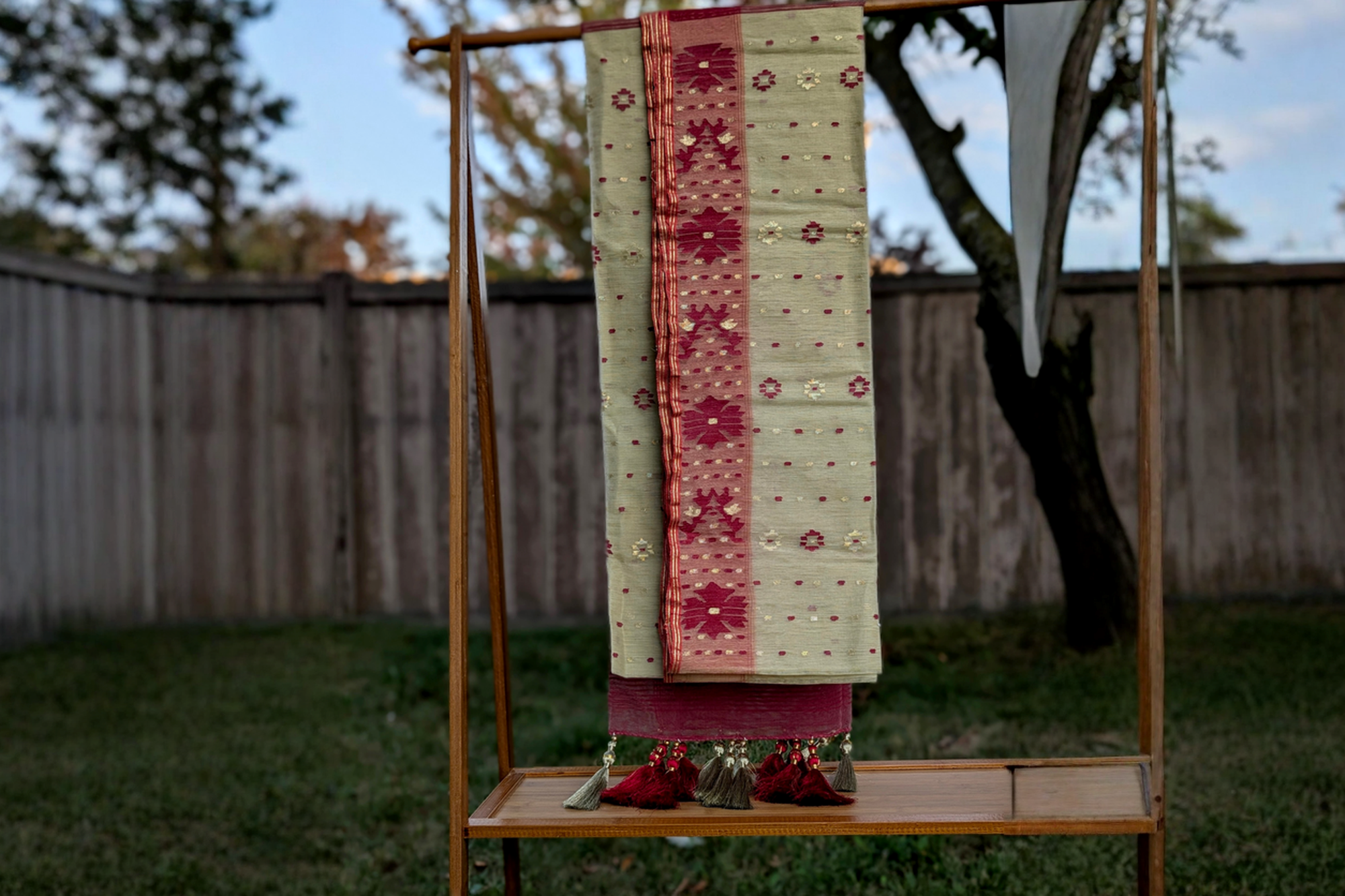 Handloom Jamdani Saree