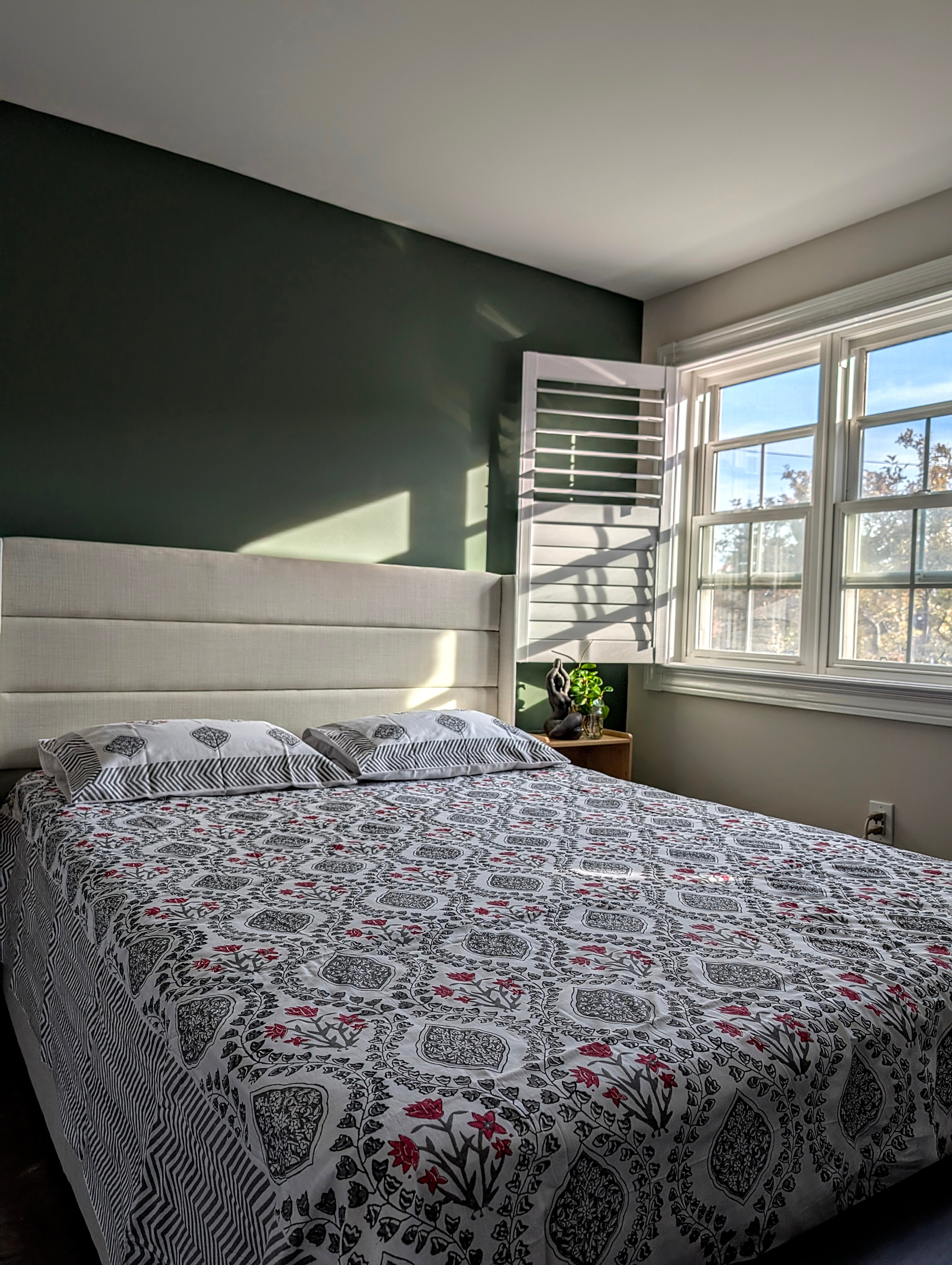 Artistic River Bed Set – 100% Cotton Block Print Bed Set